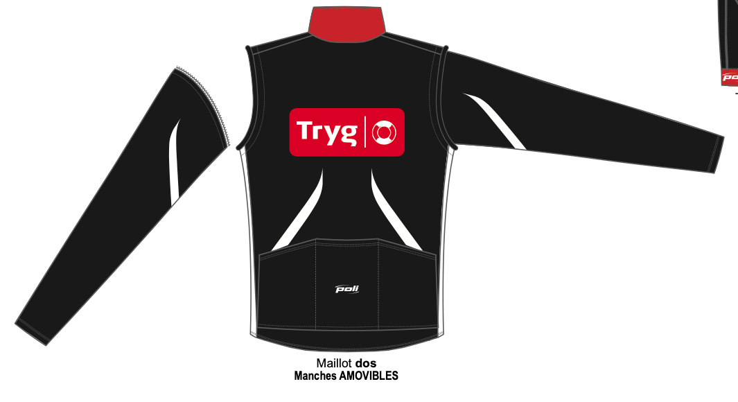 POLI VINDJAKKE PAVEL M/AVTAGBARE- TRYG