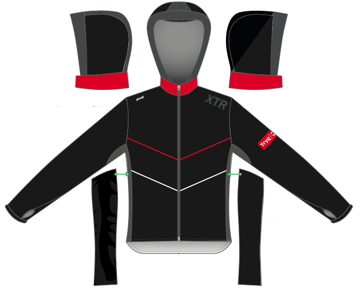 POLI TRENINGSJAKKE ULTIM, M/HETTE - TRYG