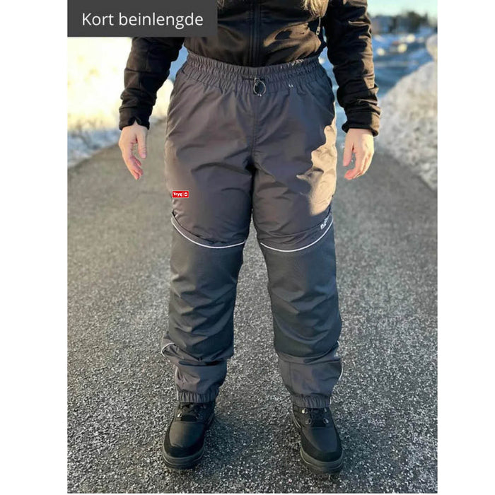 Hoppin Overtrekksbukse kort Grå Dame