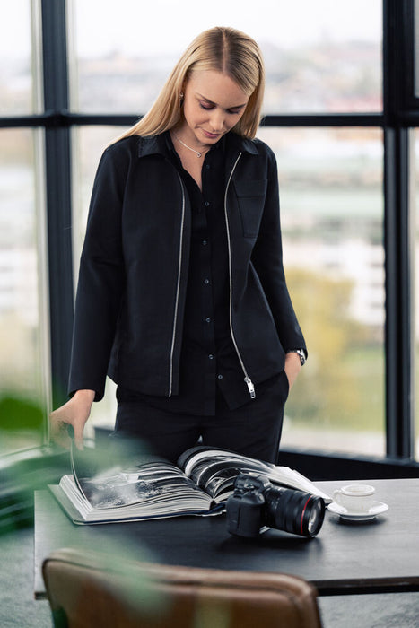 Modern Zip Overshirt Lady