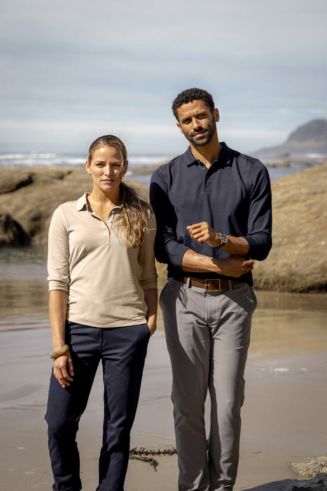 Advantage Long Sleeve Polo Men