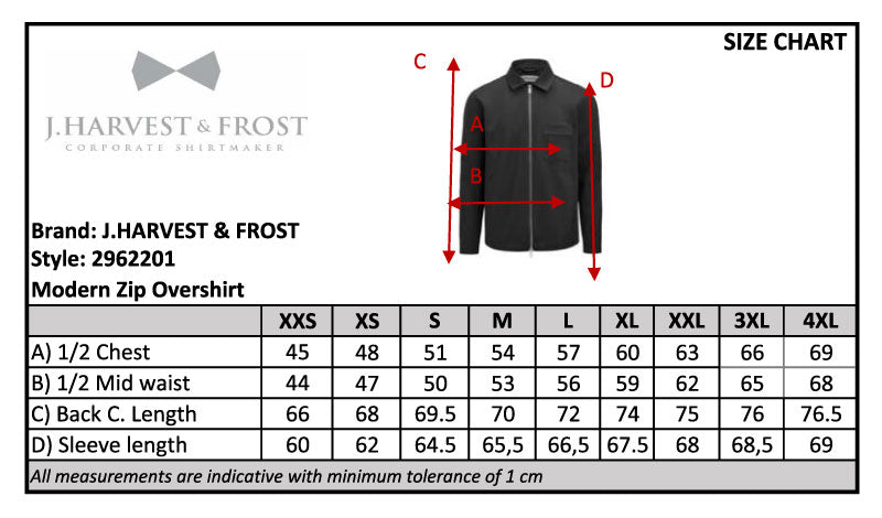 Modern Zip Overshirt Unisex