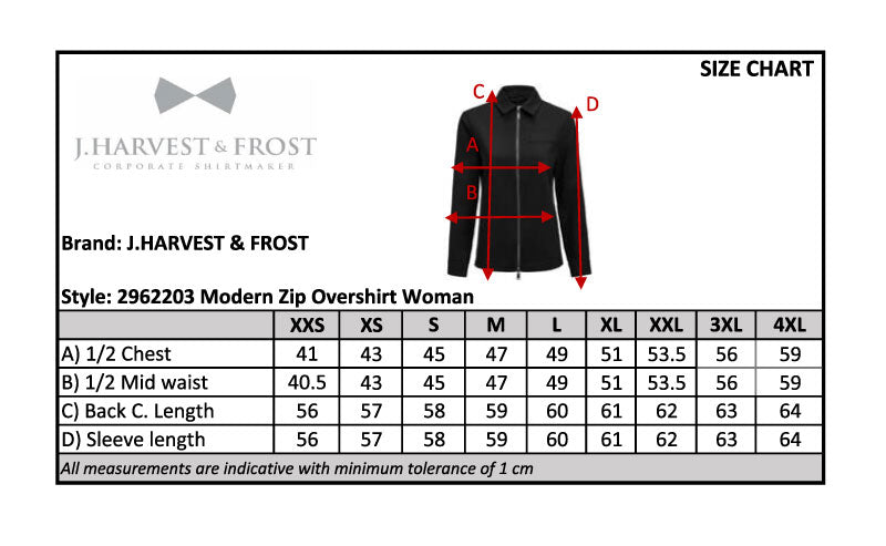 Modern Zip Overshirt Lady