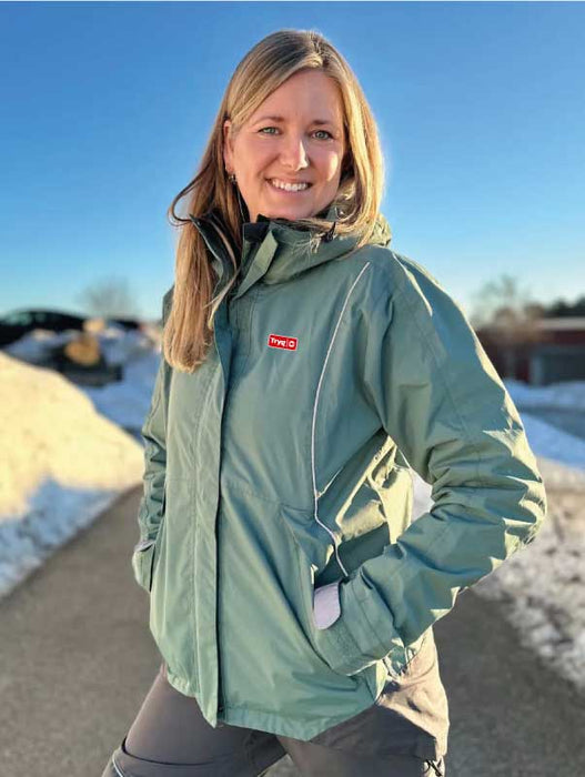 Allværsjakke dame